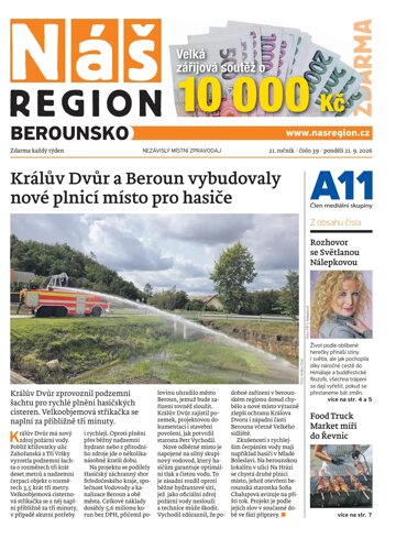 Obálka e-magazínu Náš Region - Berounsko 39/2026