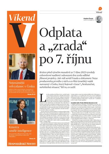 Obálka e-magazínu Hospodářské noviny - příloha Víkend 190 - 2.10.2026 Víkend