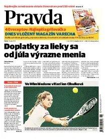 Obálka e-magazínu Pravda 28. 6. 2013