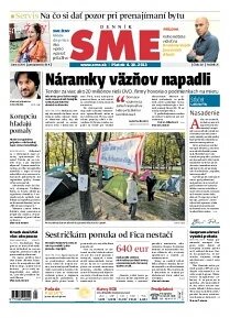Obálka e-magazínu SME 4.10.2013