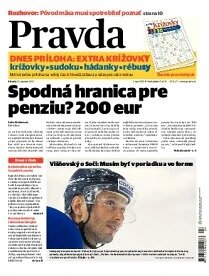 Obálka e-magazínu Pravda 22. 1. 2014