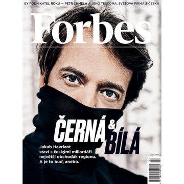Obálka audioknihy Forbes březen 2017