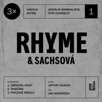 Obálka audioknihy 3x Rhyme & Sachsová #1
