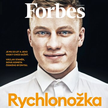 Obálka audioknihy Forbes únor 2021
