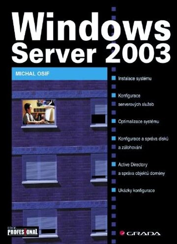 Obálka knihy Windows Server 2003