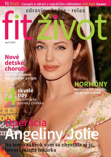 Obálka e-magazínu Fit život - apríl 2015