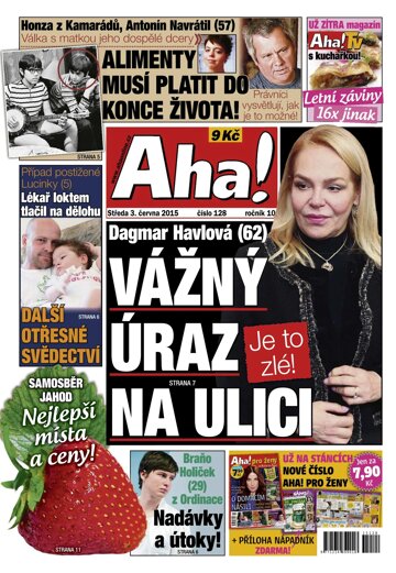 Obálka e-magazínu AHA! 3.6.2015