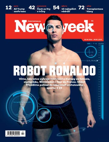 Obálka e-magazínu Newsweek CZ 11/2016