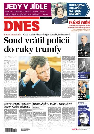 Obálka e-magazínu MF Dnes 8.6.2017