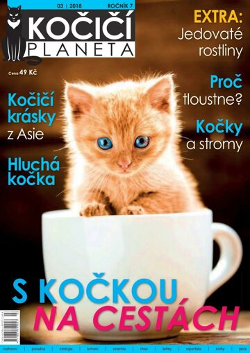 Obálka e-magazínu Kočičí planeta 3/2018