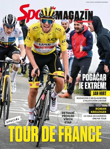 Obálka e-magazínu Příloha Sport s magazínem - 1.7.2022