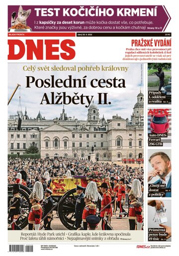 Obálka e-magazínu MF Dnes 20.9.2022