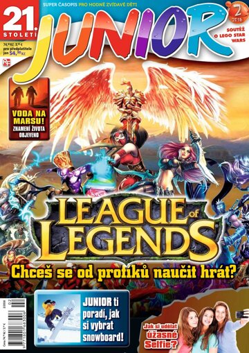 Obálka e-magazínu 21. století JUNIOR 2/16