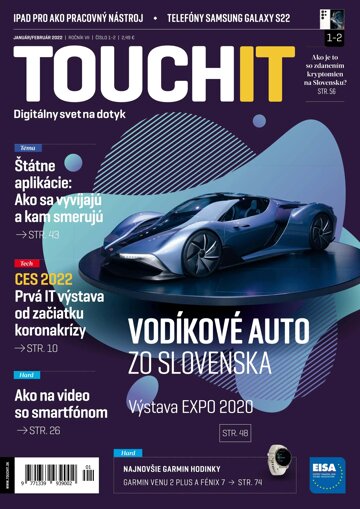Obálka e-magazínu TouchIT 1-2/2022