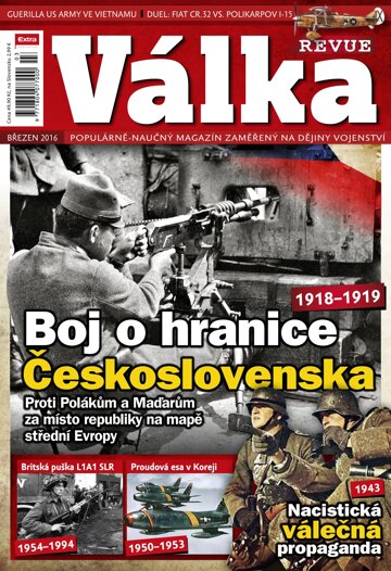Obálka e-magazínu Válka REVUE 3/2016