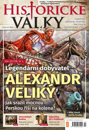 Obálka e-magazínu Historické války 2/2016