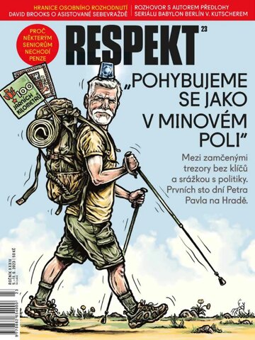 Obálka e-magazínu Respekt 23/2023