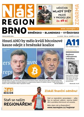 Obálka e-magazínu Náš Region - Brno 24/2025