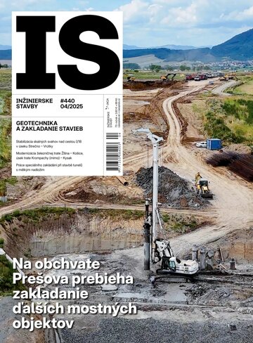 Obálka e-magazínu Inžinierske stavby 4/2025