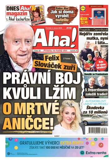 Obálka e-magazínu AHA! 5.2.2026