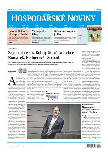 Obálka e-magazínu Hospodářské noviny 126 - 2.7.2026