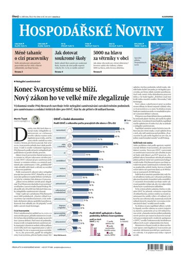 Obálka e-magazínu Hospodářské noviny 178 - 15.9.2026