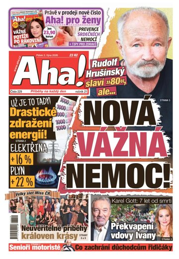 Obálka e-magazínu AHA! 2.10.2026
