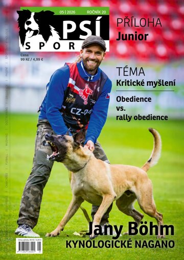 Obálka e-magazínu Psí sporty 5/2026