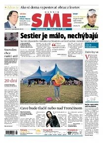 Obálka e-magazínu SME 13.7.2013
