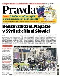 Obálka e-magazínu Pravda 31.8.2013