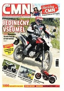 Obálka e-magazínu ČESKÉ MOTOCYKLOVÉ NOVINY 24/2013