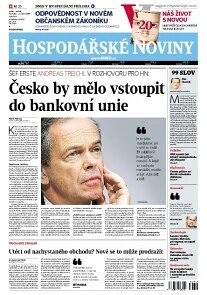 Obálka e-magazínu Hospodářské noviny 022 - 31.1.2014