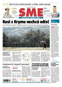 Obálka e-magazínu SME 4.3.2014