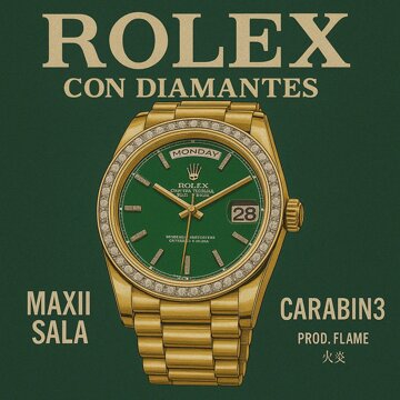 Obálka uvítací melodie Rolex CON diamantes