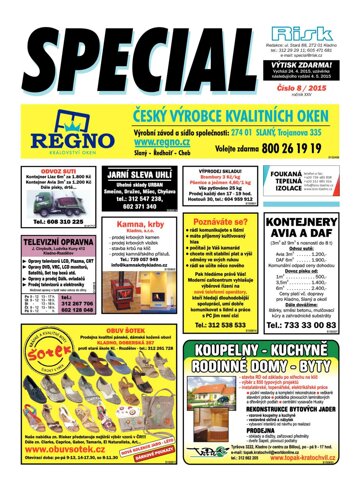 Obálka e-magazínu Special 8/2015