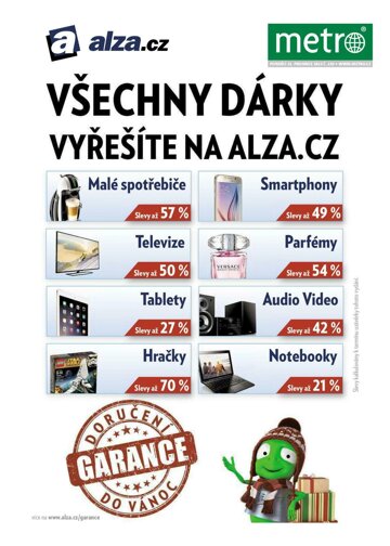 Obálka e-magazínu deník METRO 21.12.2015