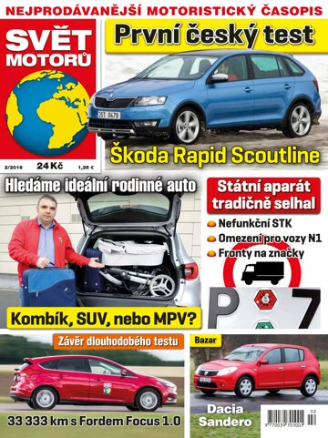 Obálka e-magazínu Svět motorů 11.1.2016