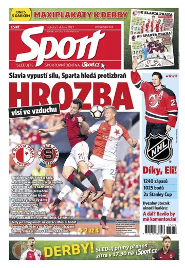 Obálka e-magazínu Sport 1.4.2017