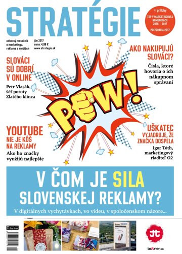 Obálka e-magazínu Stratégie 6/2017