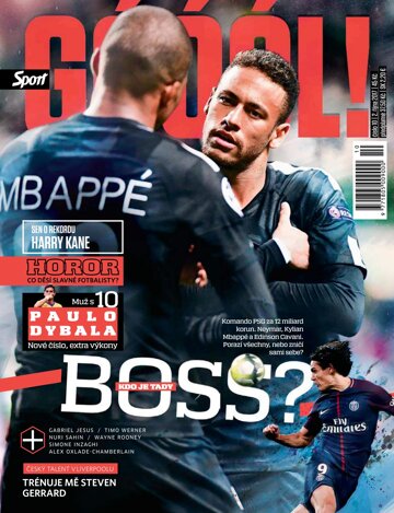 Obálka e-magazínu Sport Goool! 10/2017