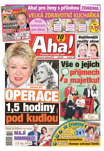 Obálka e-magazínu AHA! 24.4.2018