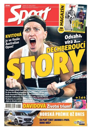 Obálka e-magazínu Sport 25.1.2019