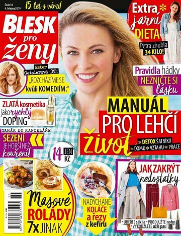 Obálka e-magazínu Blesk pro ženy 3/2019