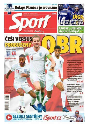 Obálka e-magazínu Sport 20.3.2019