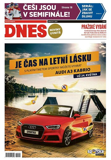 Obálka e-magazínu MF Dnes 24.5.2019