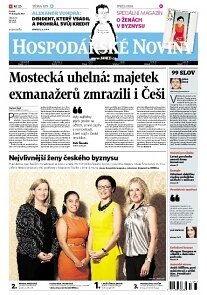 Obálka e-magazínu Hospodářské noviny 233 - 29.11.2012