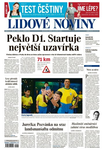 Obálka e-magazínu Lidové noviny 22.2.2020