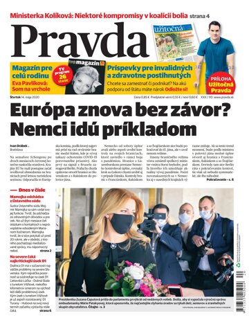 Obálka e-magazínu Pravda 14. 5. 2020