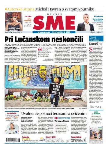 Obálka e-magazínu SME 22-4-2021