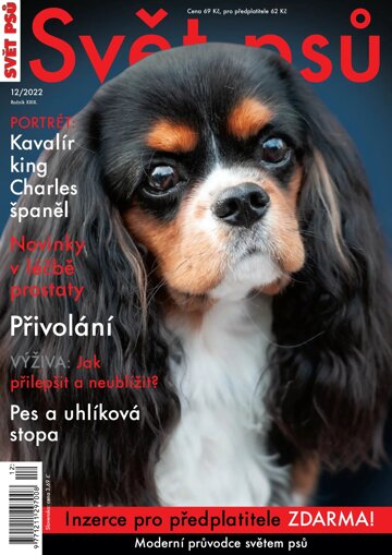 Obálka e-magazínu Svět psů 12/2022
